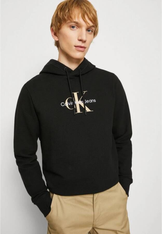 Calvin Klein Hoodies Zwart Heren