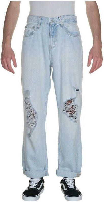 Calvin Klein Jeans 90S Straight jewns Blauw Heren