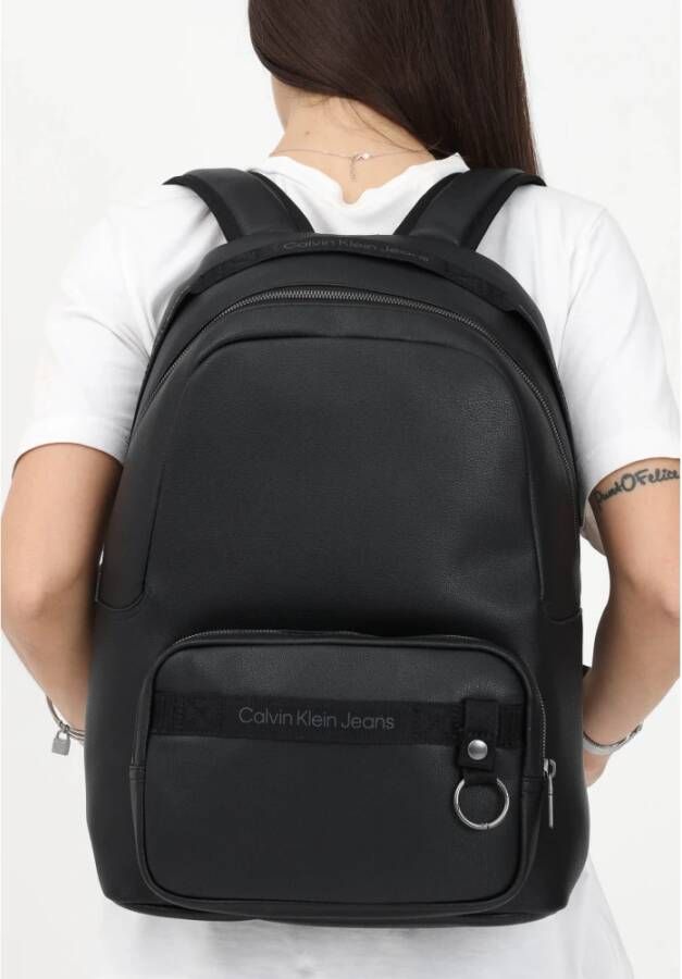 Calvin Klein Jeans Backpacks Zwart Unisex