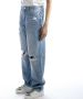 Calvin Klein Jeans Wijde Spijkerbroek voor Vrouwen Blue Dames - Thumbnail 8