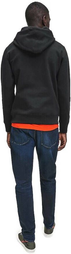 Calvin Klein Jeans Calvin Klein Black Men& Sweatshirts Zwart Heren