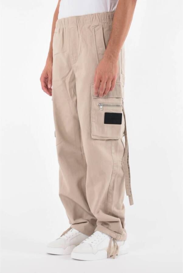 Calvin Klein Jeans Cargo broek van katoenen twill Beige Heren