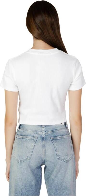 Calvin Klein Jeans Dames T-shirt Wit Dames
