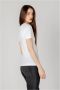Calvin Klein Jeans Dames Wit T-shirt Korte Mouw Herfst Winter White Dames - Thumbnail 4
