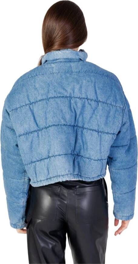 Calvin Klein Jeans Down Jackets Blauw Dames