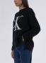 Calvin Klein Jeans Loose fit gebreide pullover van katoen met labeldetail - Thumbnail 12