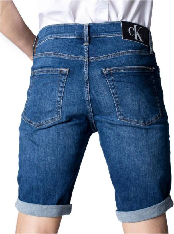 Calvin Klein Jeans Heren Shorts Blauw Heren
