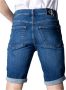 Calvin Klein Jeans Blauwe effen rits- en knoopshorts Blue Heren - Thumbnail 2
