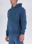 Calvin Klein Blauwe Katoenen Sweater met Capuchon en Print Blue Heren - Thumbnail 9