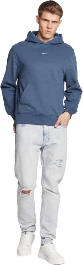 Calvin Klein Jeans Hoodies Blauw Heren