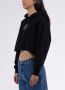 Calvin Klein Jeans Zwarte hoodie met lange mouwen Black Dames - Thumbnail 3