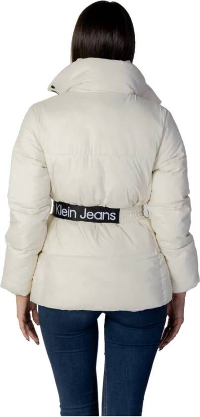 Calvin Klein Jeans Logo Belt Waisted SH J20J219828 Beige Dames