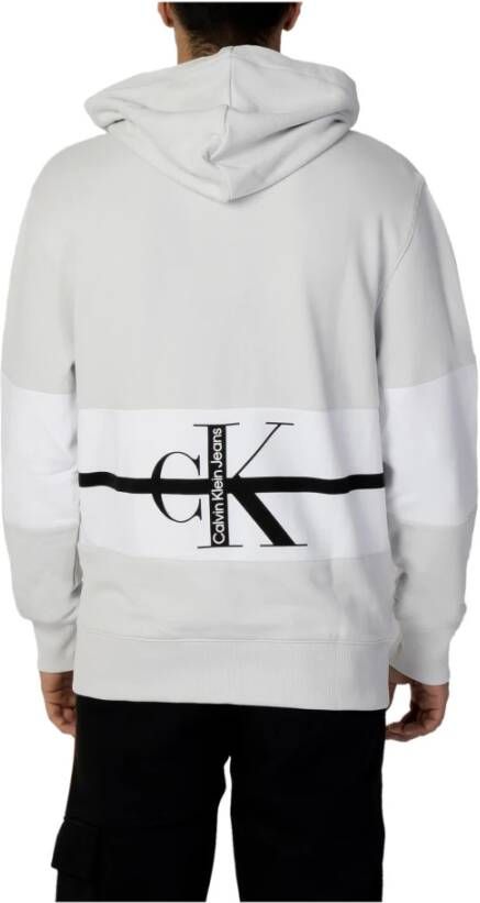 Calvin Klein Jeans Men& Sweatshirt Grijs Heren