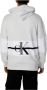 Calvin Klein Grijze hoodie met centrale zak en logoprint Gray Heren - Thumbnail 6