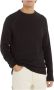 Calvin Klein Zwarte Sweaters met Gestructureerde Mouwen Black Heren - Thumbnail 2