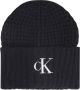 Calvin Klein Sjaal en muts set met borduurwerk Black Dames - Thumbnail 2