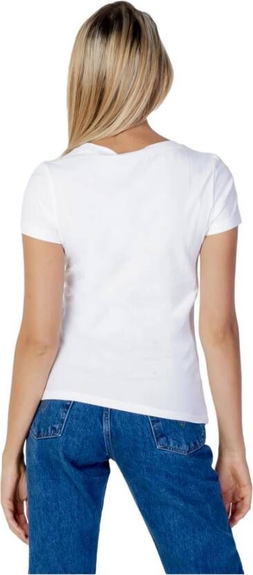 Calvin Klein Jeans Short Sleeve Shirts Wit Dames