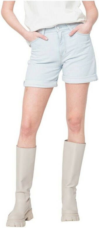Calvin Klein Jeans shorts K20K203858 1AA Blauw Dames