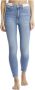 Calvin Klein Jeans Dames Blauwe Jeans Ritssluiting en Knoopsluiting Blauw Dames - Thumbnail 6