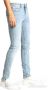 Calvin Klein Jeans Slim Fit Jeans met knoop en verborgen rits Blauw Heren - Thumbnail 8