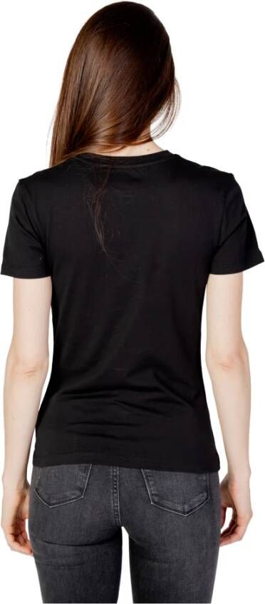 Calvin Klein Jeans Slim Fit T-shirt voor dames Zwart Dames