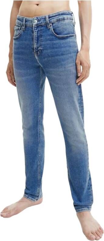 Calvin Klein Jeans Straight Jeans Blauw Heren