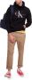 Calvin Klein Jeans Sweatshirt met borduurwerk en logo -print Zwart Heren - Thumbnail 10