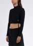 Calvin Klein Jeans Zwarte T-shirt met lange mouwen voor dames Black Dames - Thumbnail 5