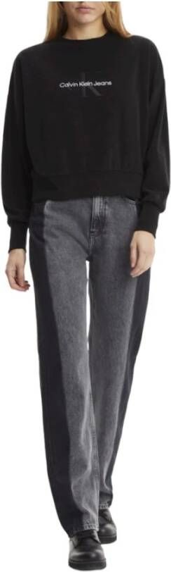 Calvin Klein Jeans Sweatshirts Zwart Dames