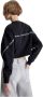 Calvin Klein Jeans Kort sweatshirt met logostrepen - Thumbnail 4
