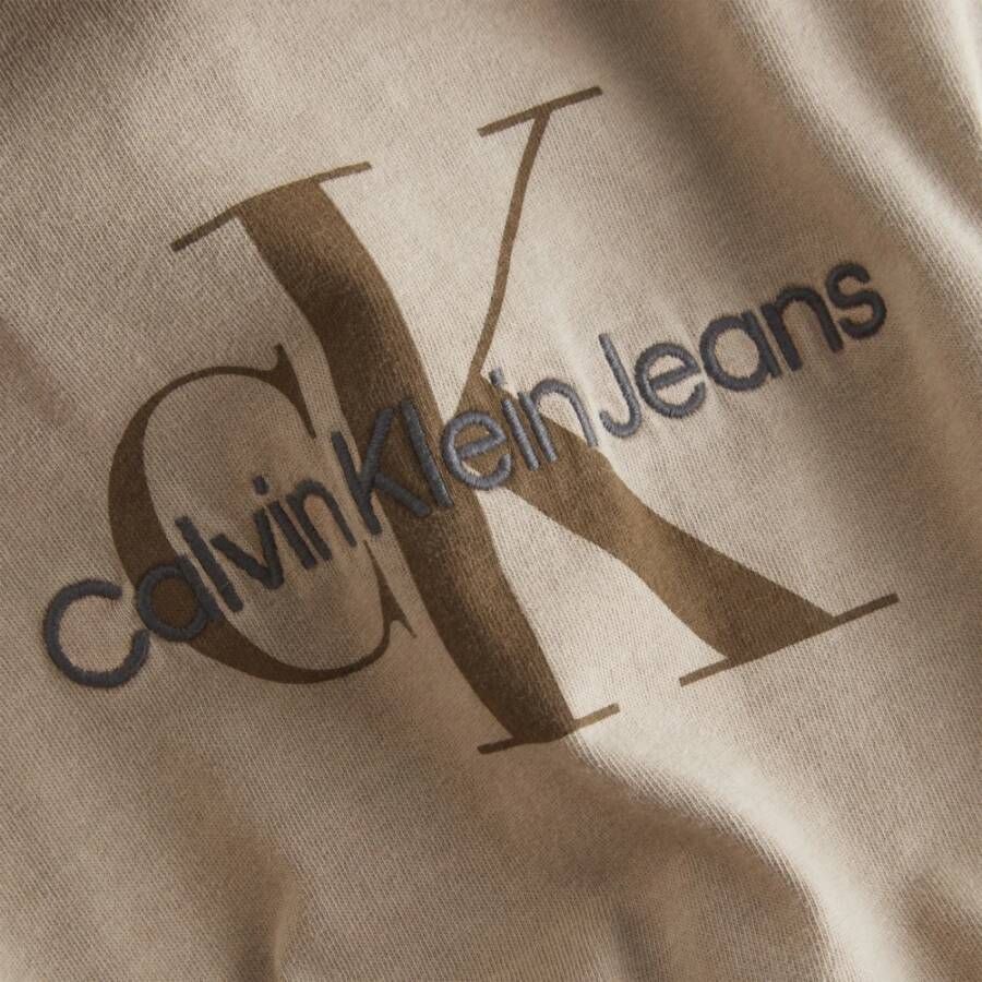 Calvin Klein Jeans T-Shirts Beige Heren