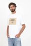 Calvin Klein Canvas Curve Graphic Half Mouw T-shirt White Heren - Thumbnail 2