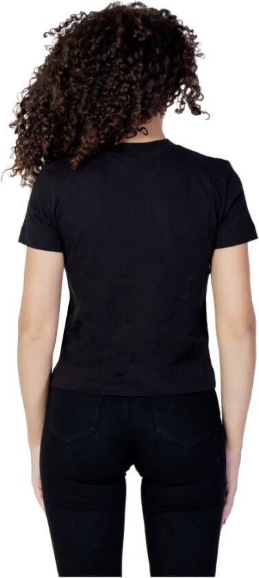 Calvin Klein Jeans T-shirts Zwart Dames