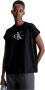 Calvin Klein Jeans T-shirt met vaste mouwomslag model 'ARCHIVAL MONOLOGO' - Thumbnail 6