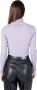 Calvin Klein Jeans Paarse Gebreide Kleding voor Dames voor Herfst Winter Purple Dames - Thumbnail 4