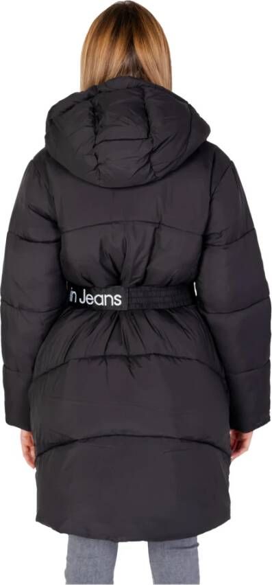 Calvin Klein Jeans Winter Jackets Zwart Dames