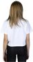Calvin Klein Witte Katoenen Tops & T-Shirt Korte Mouw Logo Wit Dames - Thumbnail 3
