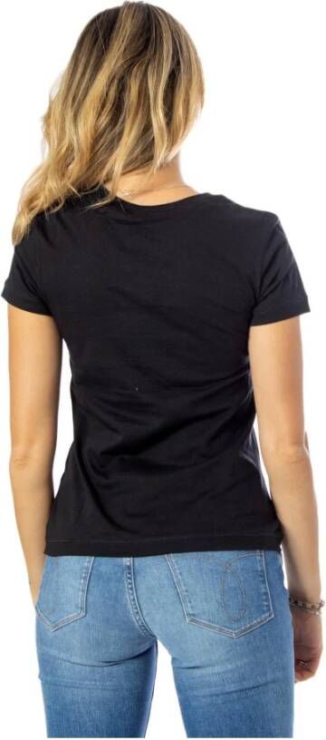 Calvin Klein Jeans Women& T-shirt Zwart Dames