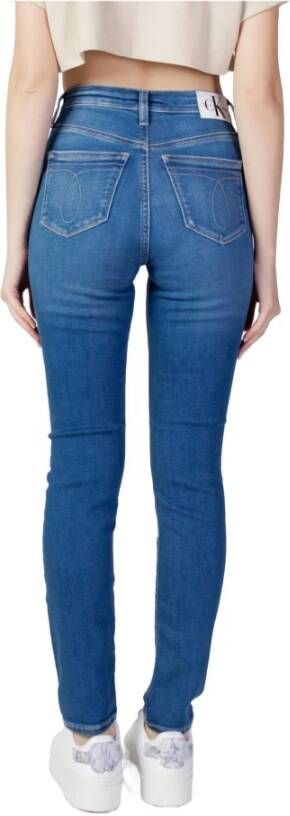 Calvin Klein Jeans Women's Jeans Blauw Dames