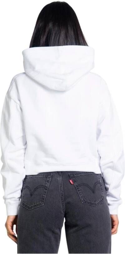 Calvin Klein Jeans Women's Sweatshirt Wit Dames