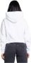 Calvin Klein Jeans Witte Hoodie voor Dames White Dames - Thumbnail 2