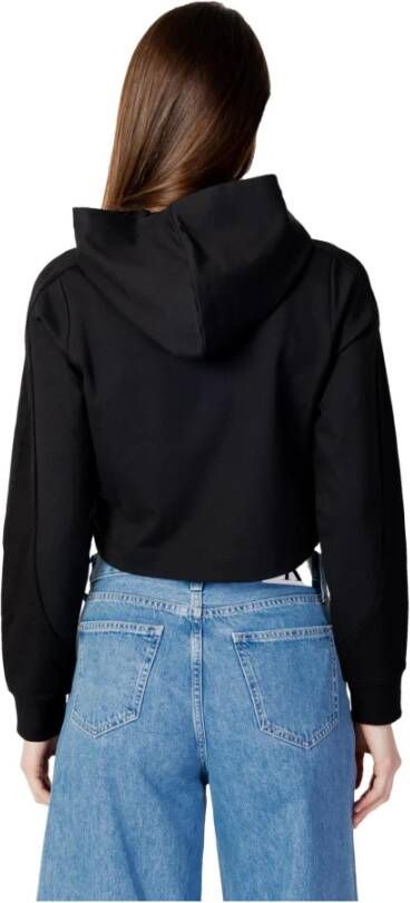 Calvin Klein Jeans Women's Sweatshirt Zwart Dames