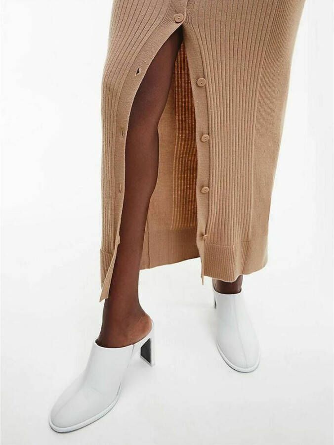 Calvin Klein Gebreide jurken Beige Dames