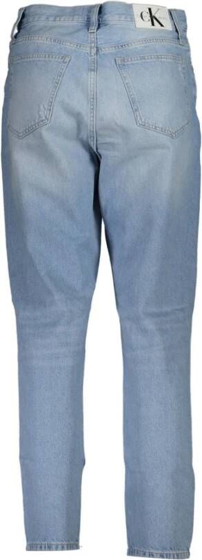 Calvin Klein Light Blue Jeans & Pant Blauw Dames