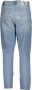 Calvin Klein Dames Gewassen 5-Pocket Jeans met Versleten Effect Blauw Dames - Thumbnail 7