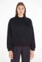 Calvin Klein Jeans Sweatshirt met labeldetail model 'CHENILLE' - Thumbnail 6