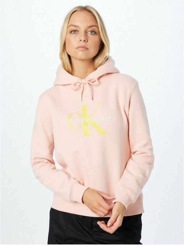 Calvin Klein Logo sweatshirt Roze Dames