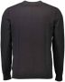Calvin Klein Zwarte katoenen trui met borduursel Black Heren - Thumbnail 2