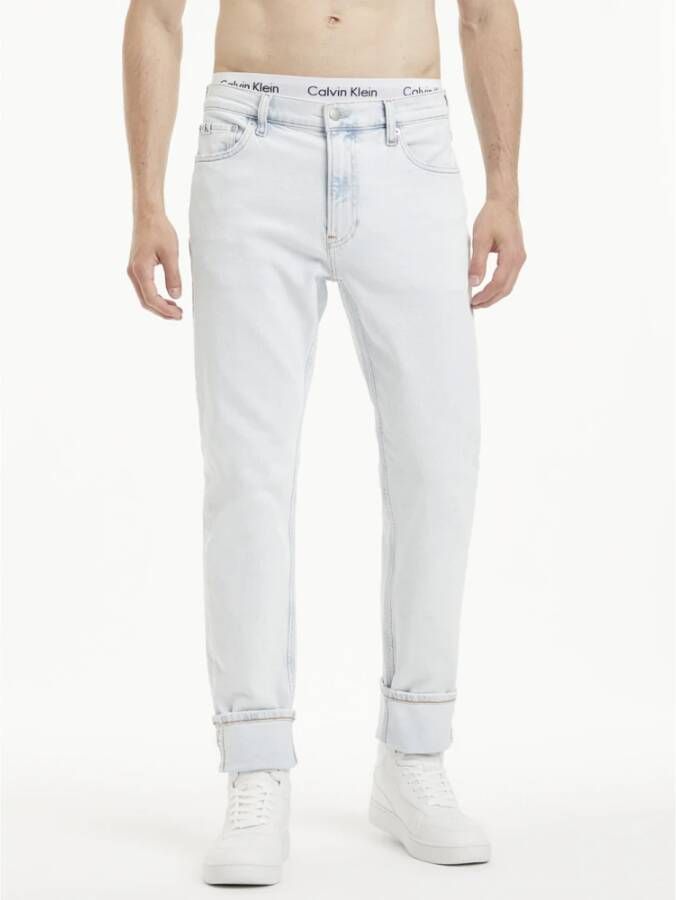 Calvin Klein Loose-fit Jeans Blauw Heren