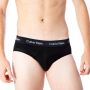 Calvin Klein Men slip Underwear 3 Hip Brief U2661G low waist pack new Blauw Heren - Thumbnail 3